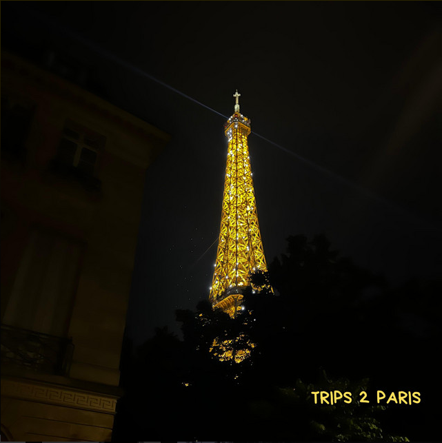 cinny p - TRIPS 2 PARIS single cover art